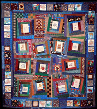 Noah's Ark Quilt (Every Boy Should Have a Little Pink In His Life)