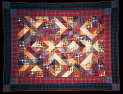 Paisley on Plaid Flannel (front)
