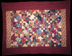 Paisley on Plaid Flannel (back)