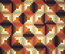 Log Cabin Quilt (for Ernie)